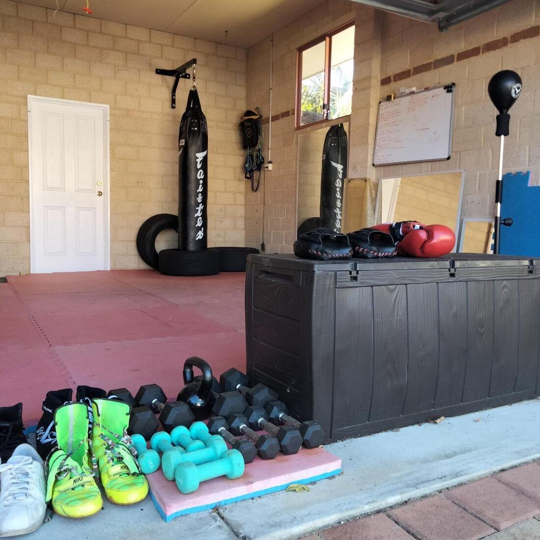 The original garage gym